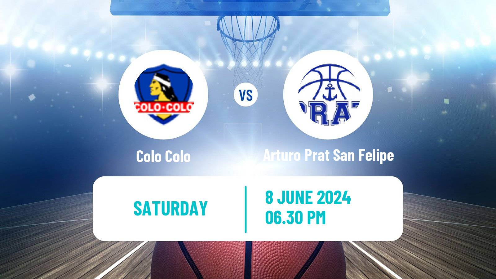 Basketball Chilean LNB 2 Colo Colo - Arturo Prat San Felipe