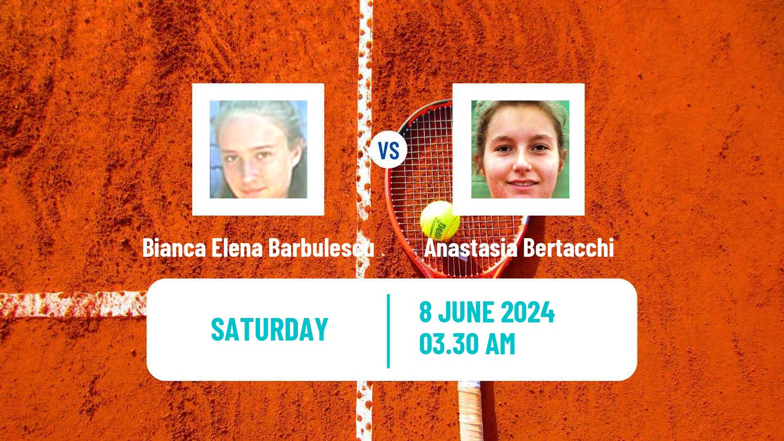 Tennis ITF W15 Focsani Women Bianca Elena Barbulescu - Anastasia Bertacchi