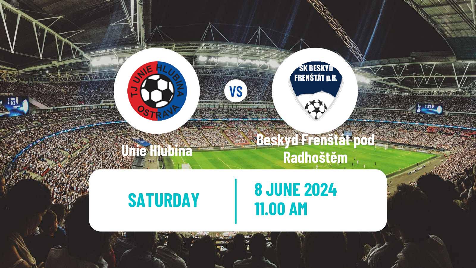 Soccer Czech Division F Unie Hlubina - Beskyd Frenštát pod Radhoštěm