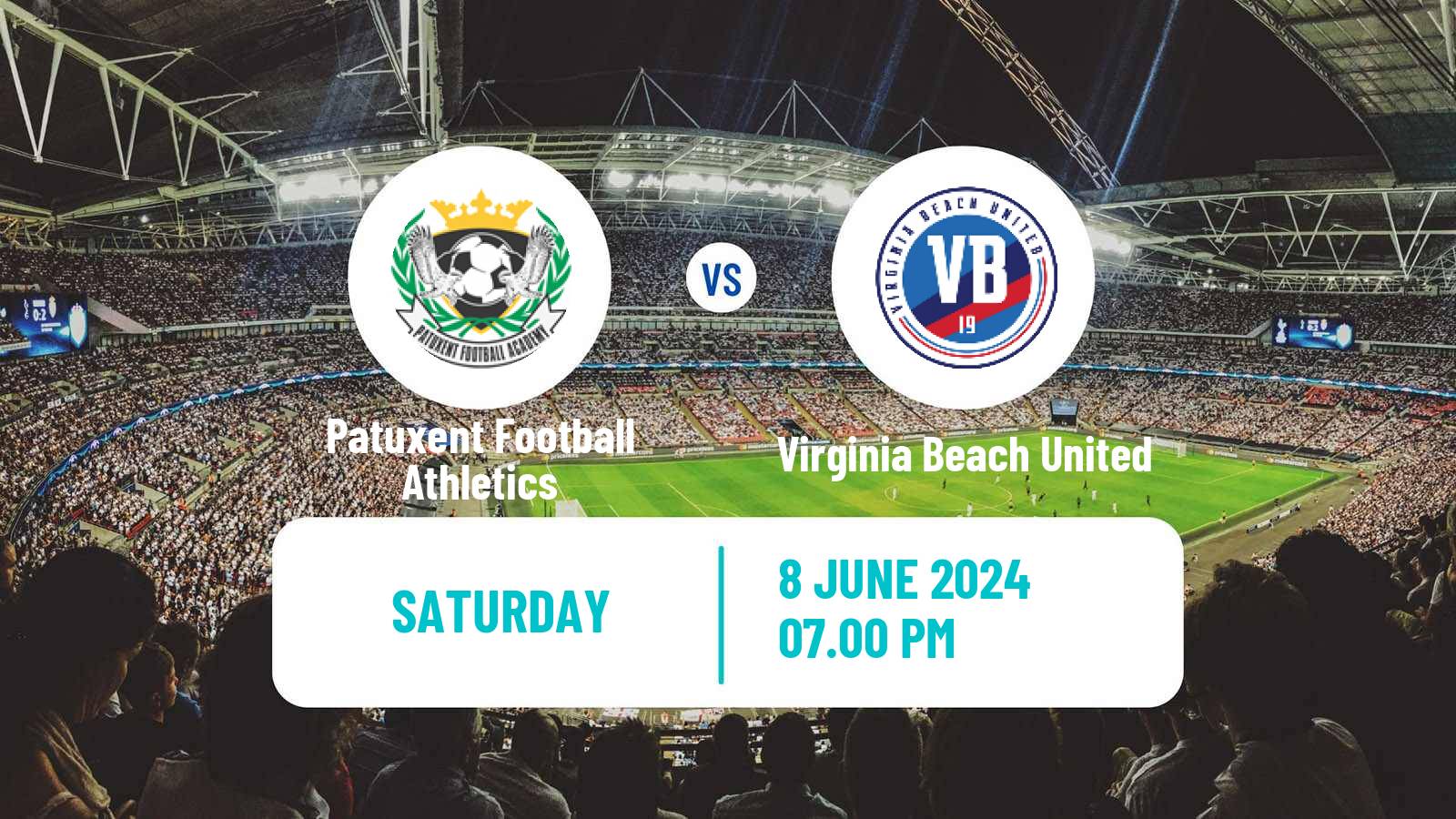 Soccer USL League Two Patuxent Football Athletics - Virginia Beach United