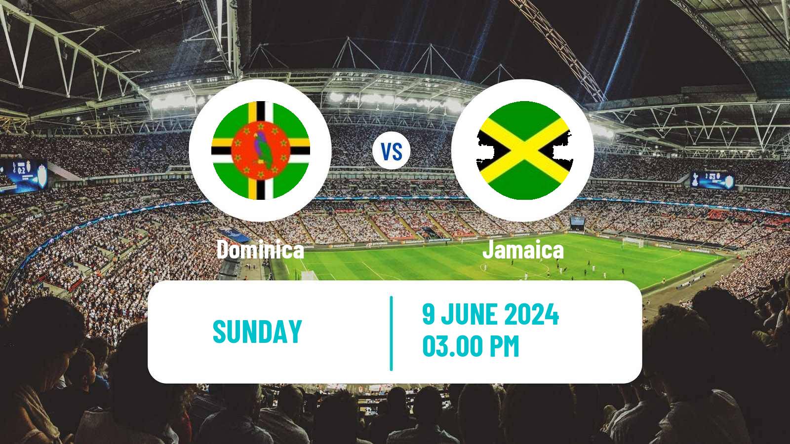 Soccer FIFA World Cup Dominica - Jamaica