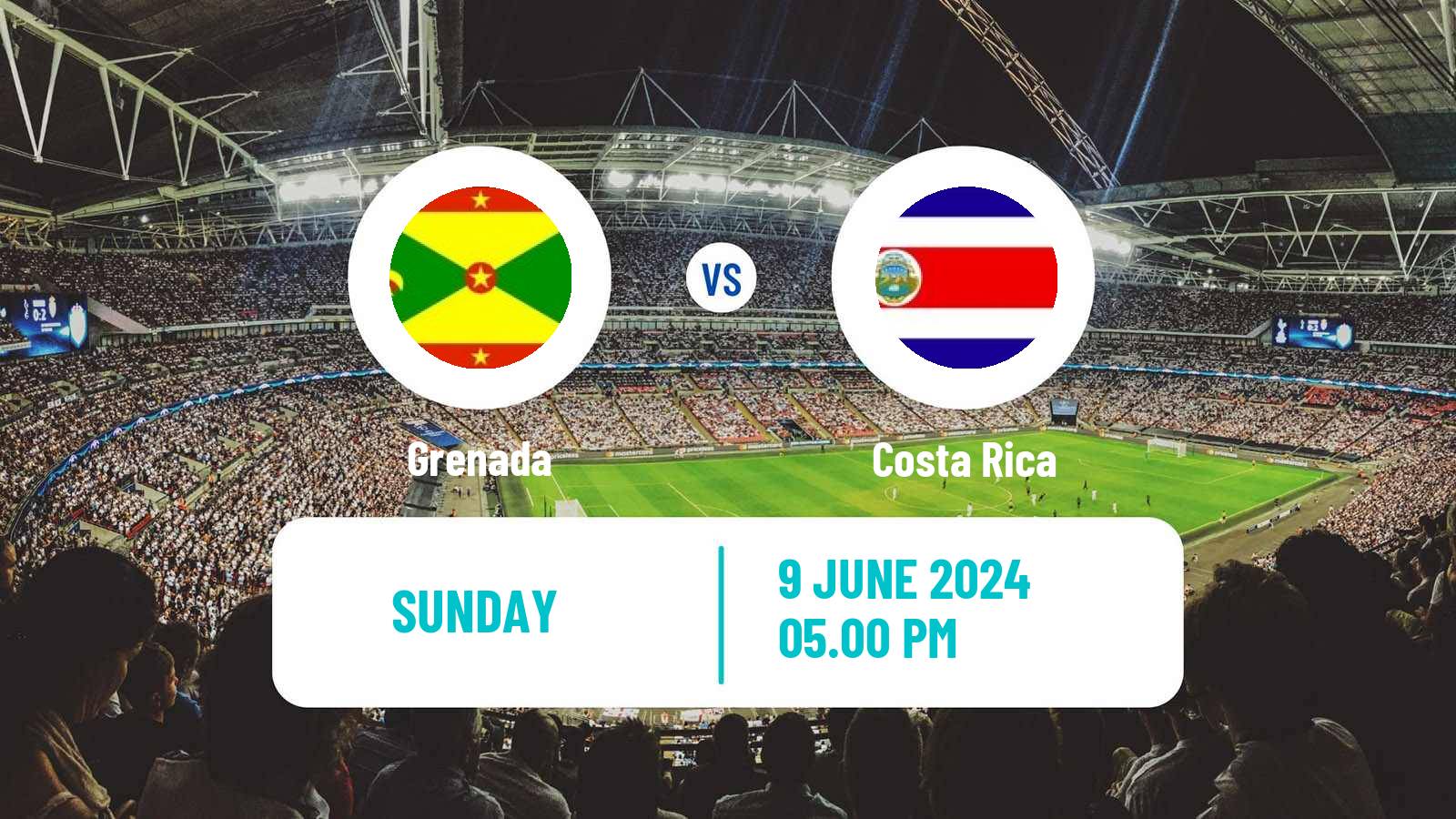 Soccer FIFA World Cup Grenada - Costa Rica