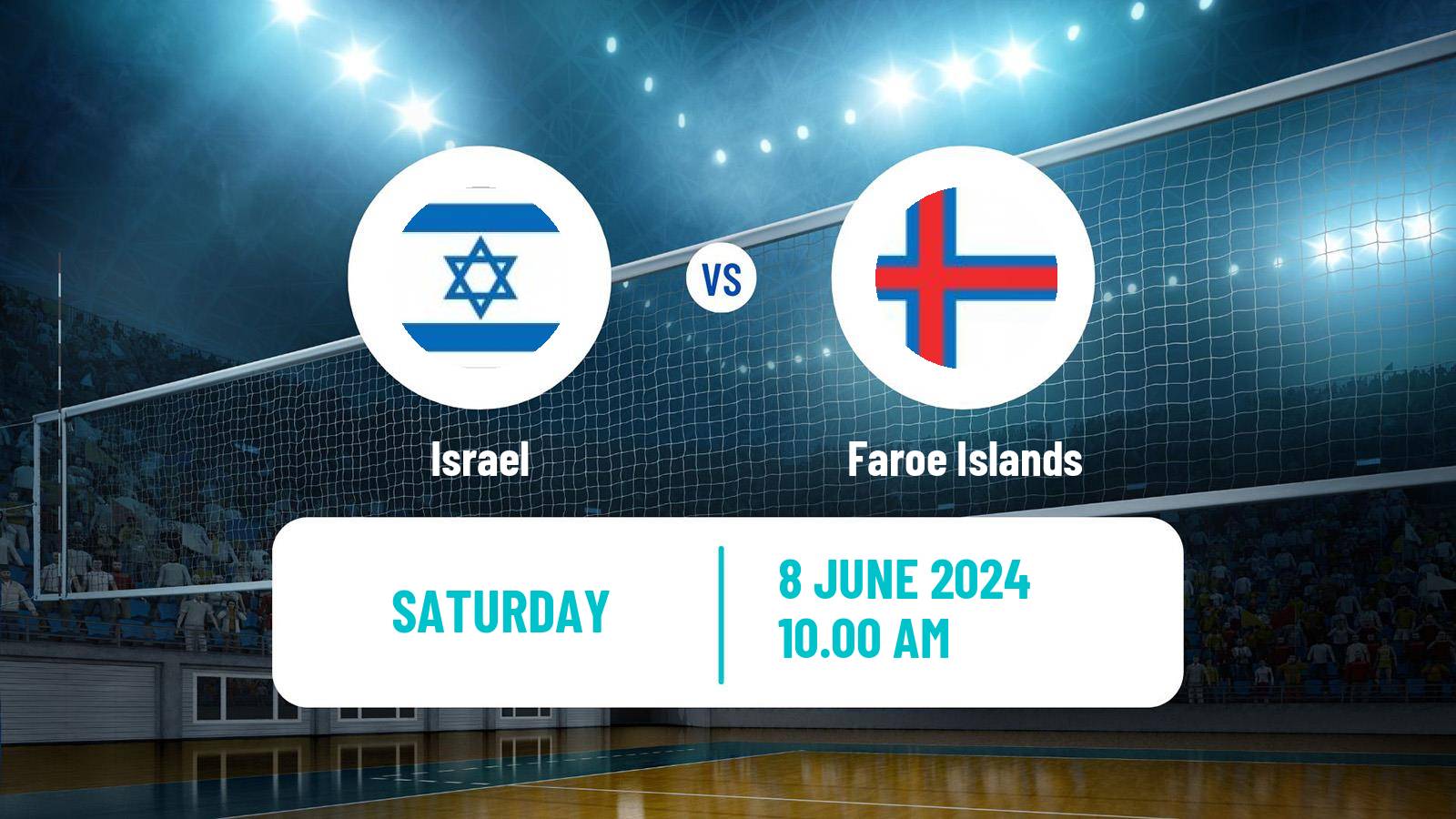 Volleyball Silver European League Volleyball Israel - Faroe Islands