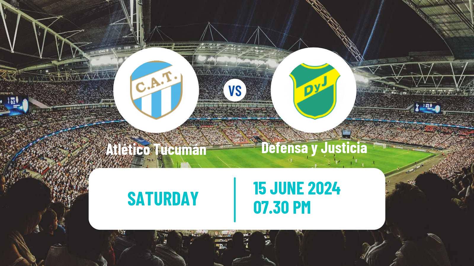 Soccer Argentinian Liga Profesional Atlético Tucumán - Defensa y Justicia