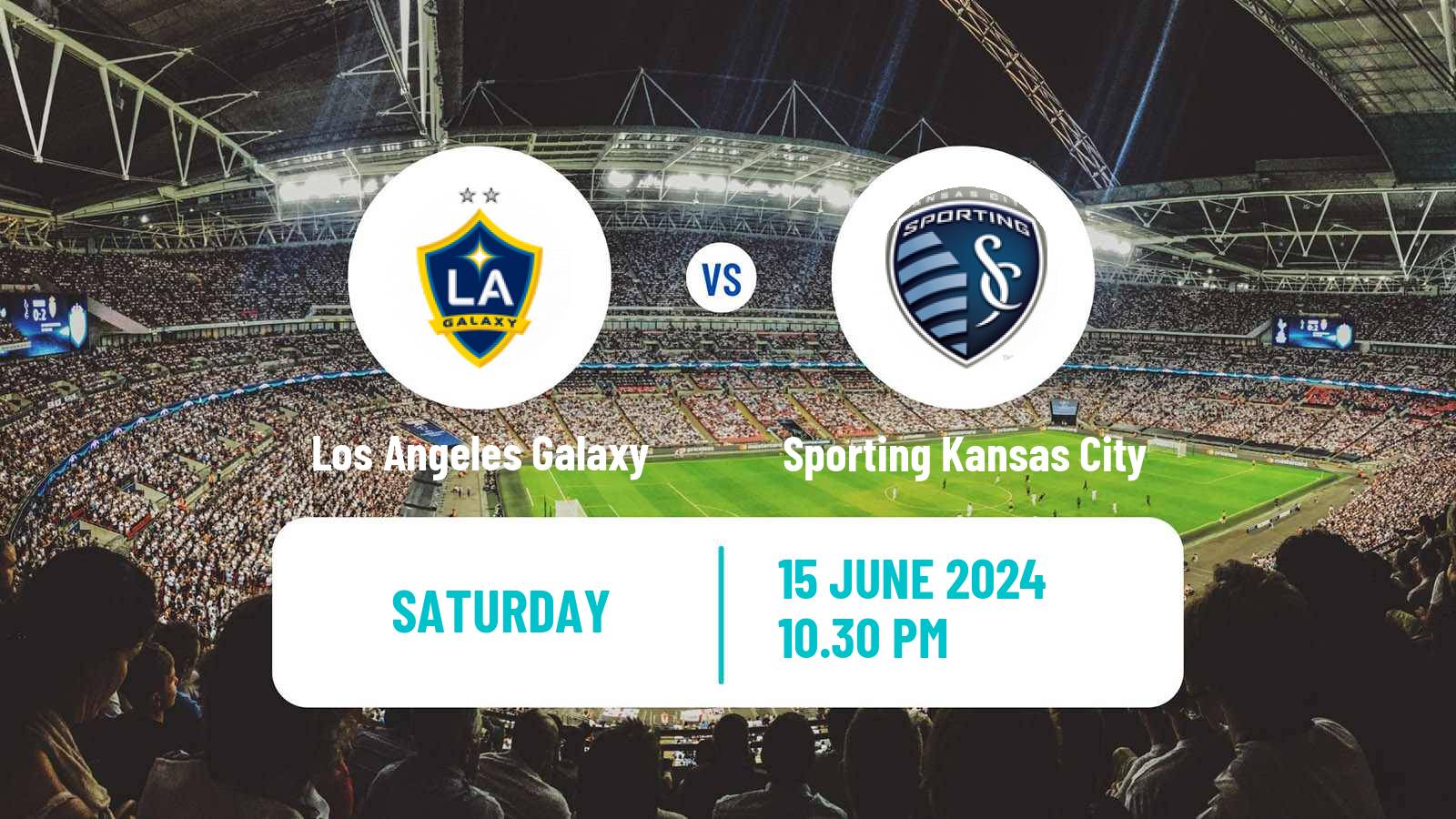 Soccer MLS Los Angeles Galaxy - Sporting Kansas City