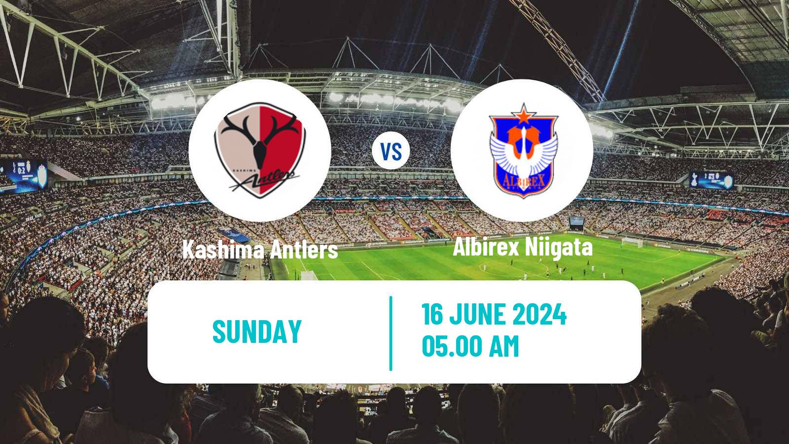Soccer Japan J1 League Kashima Antlers - Albirex Niigata