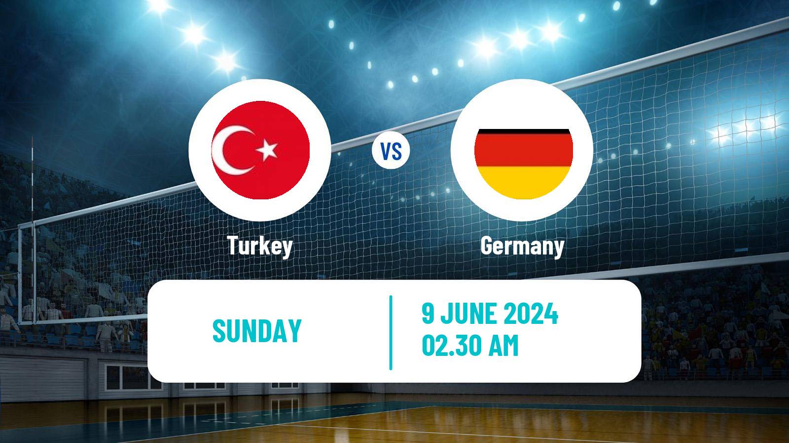 Volleyball Nations League Volleyball Turkey - Germany