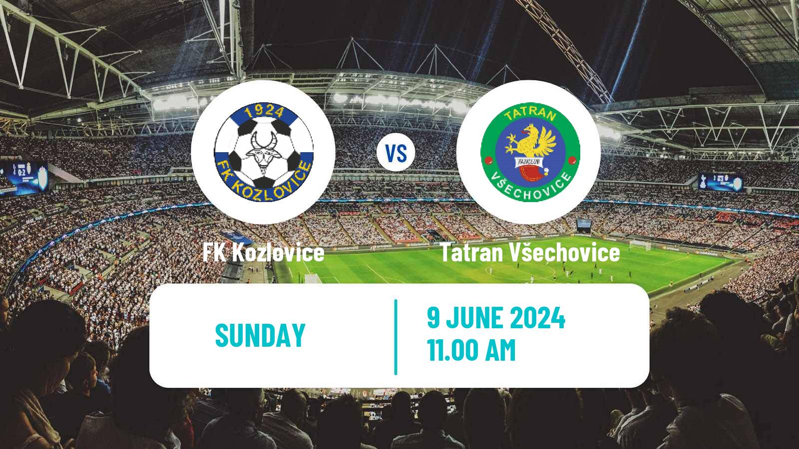 Soccer Czech Division E Kozlovice - Tatran Všechovice