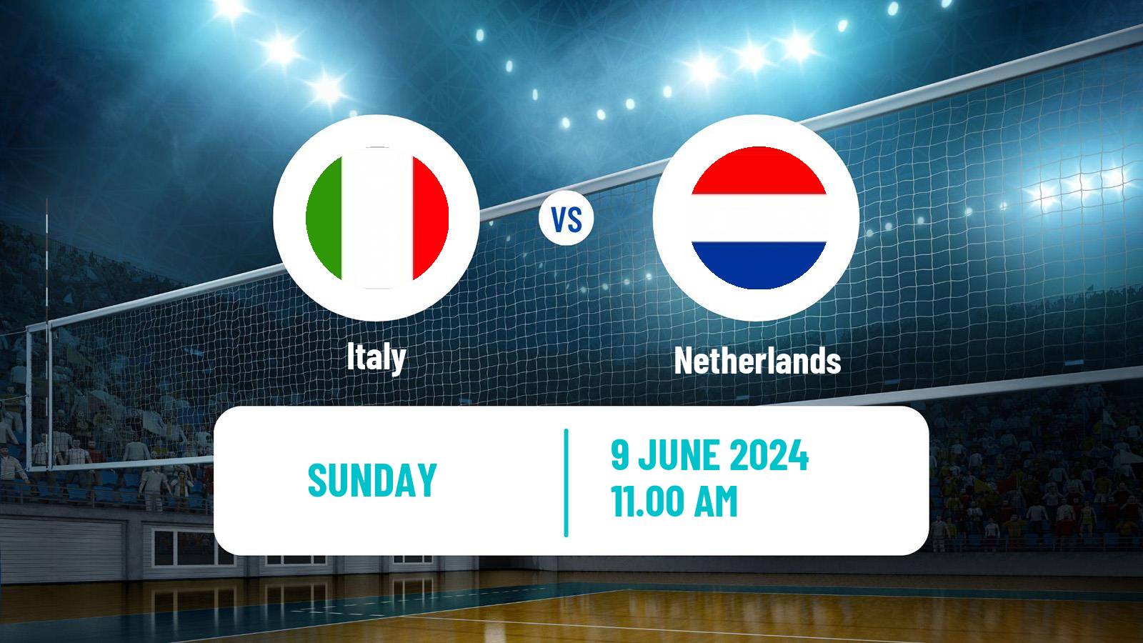 Volleyball Nations League Volleyball Italy - Netherlands