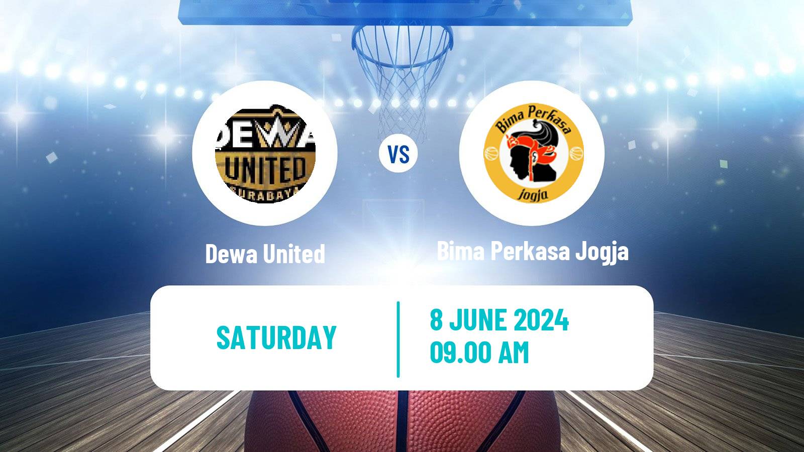 Basketball Indonesian IBL Dewa United - Bima Perkasa Jogja