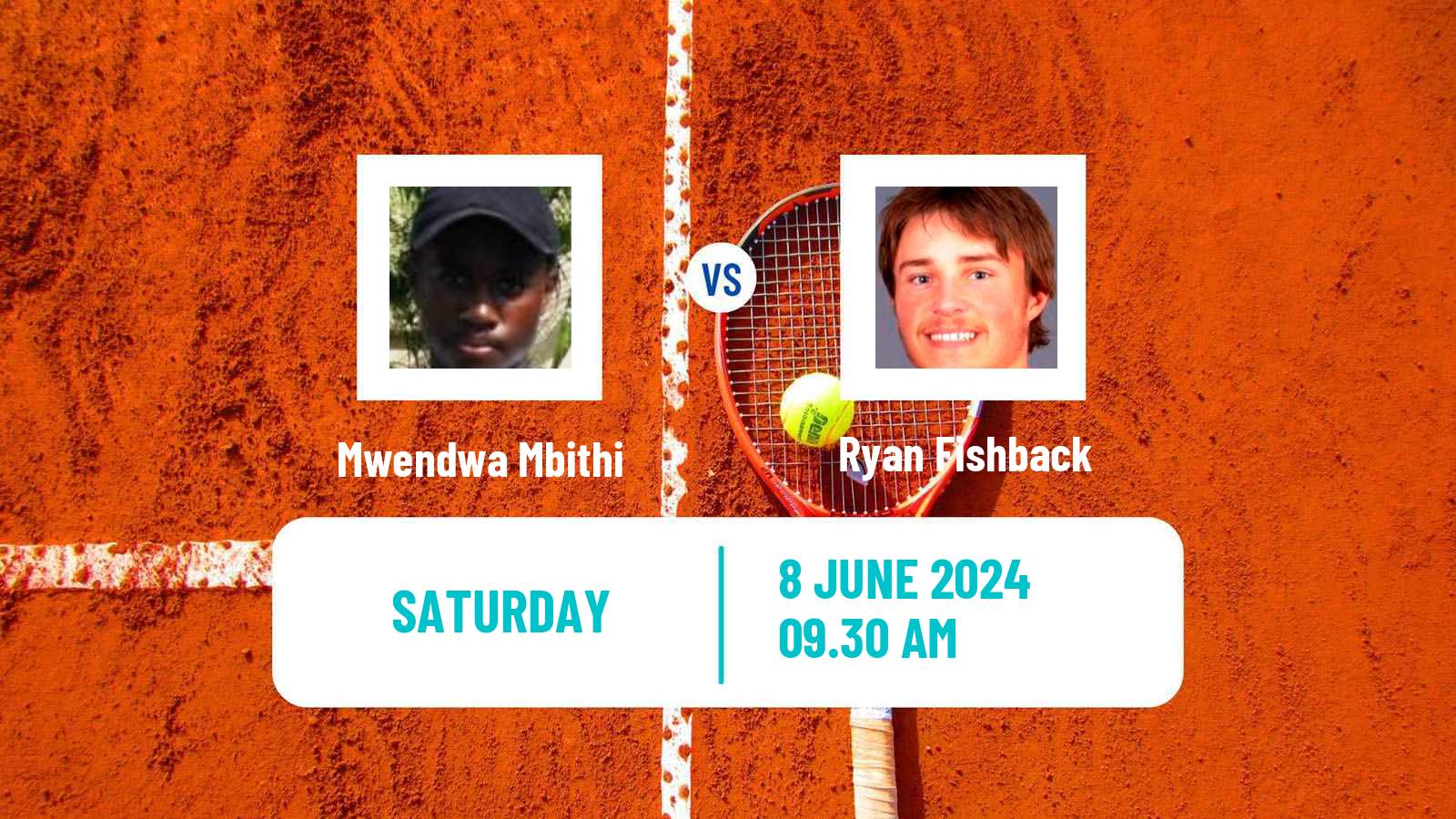 Tennis ITF M15 Santo Domingo Men Mwendwa Mbithi - Ryan Fishback