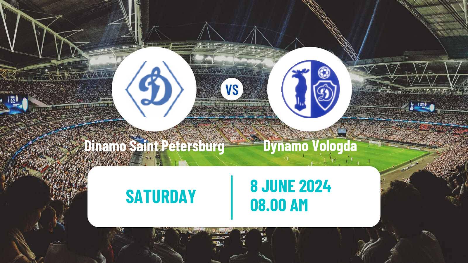 Soccer FNL 2 Division B Group 2 Dinamo Saint Petersburg - Dynamo Vologda