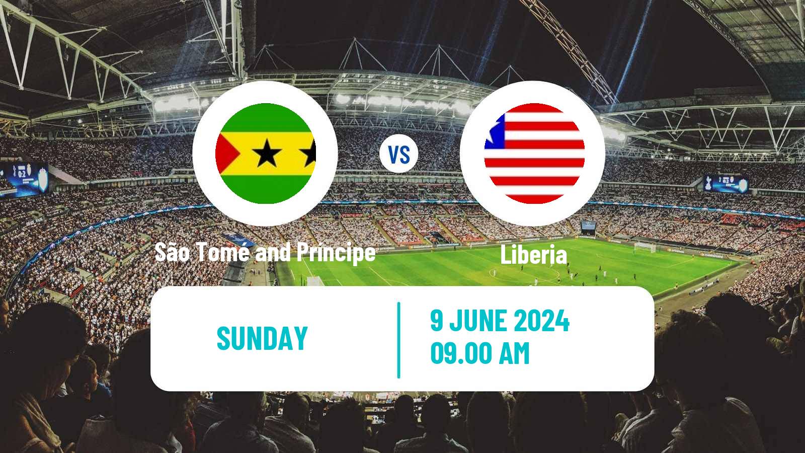 Soccer FIFA World Cup São Tomé and Príncipe - Liberia