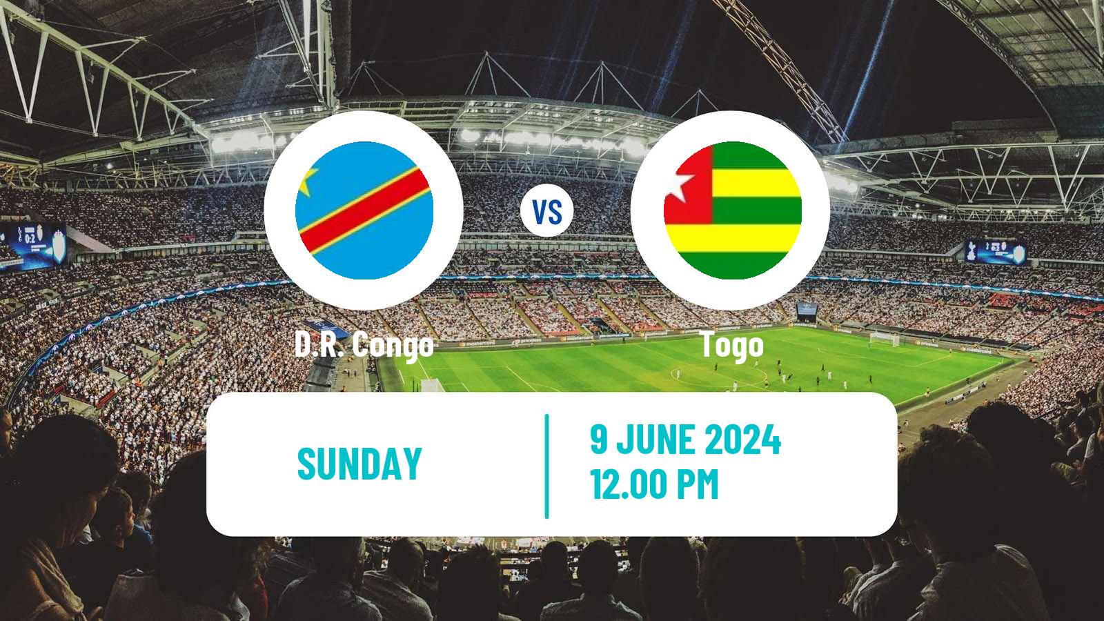 Soccer FIFA World Cup D.R. Congo - Togo