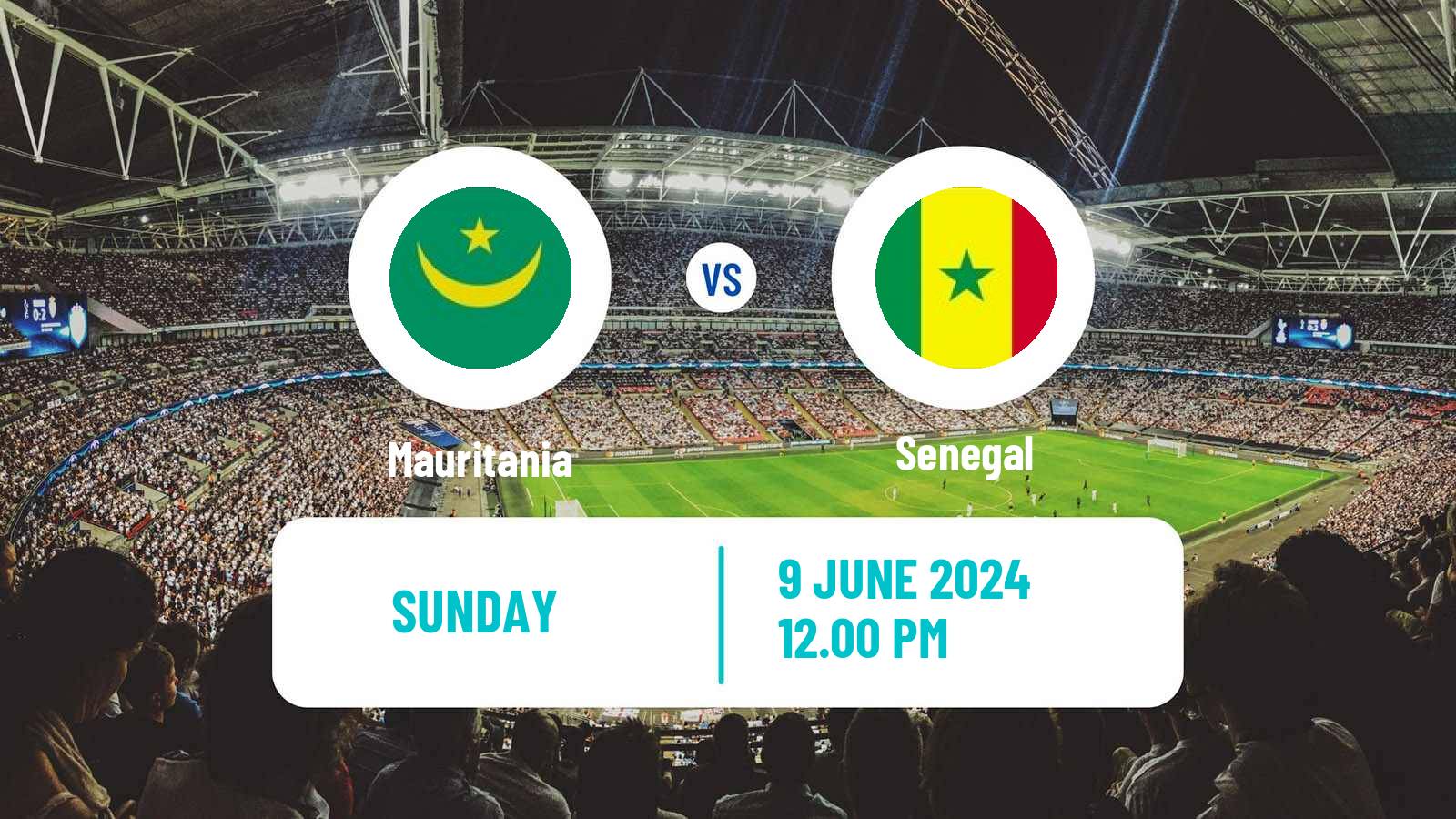 Soccer FIFA World Cup Mauritania - Senegal