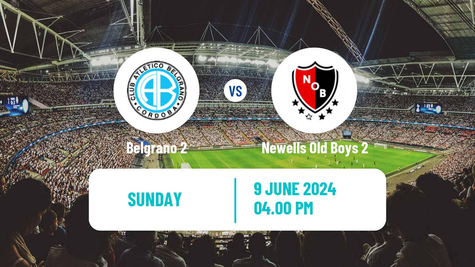 Soccer Argentinian Reserve League Belgrano 2 - Newells Old Boys 2