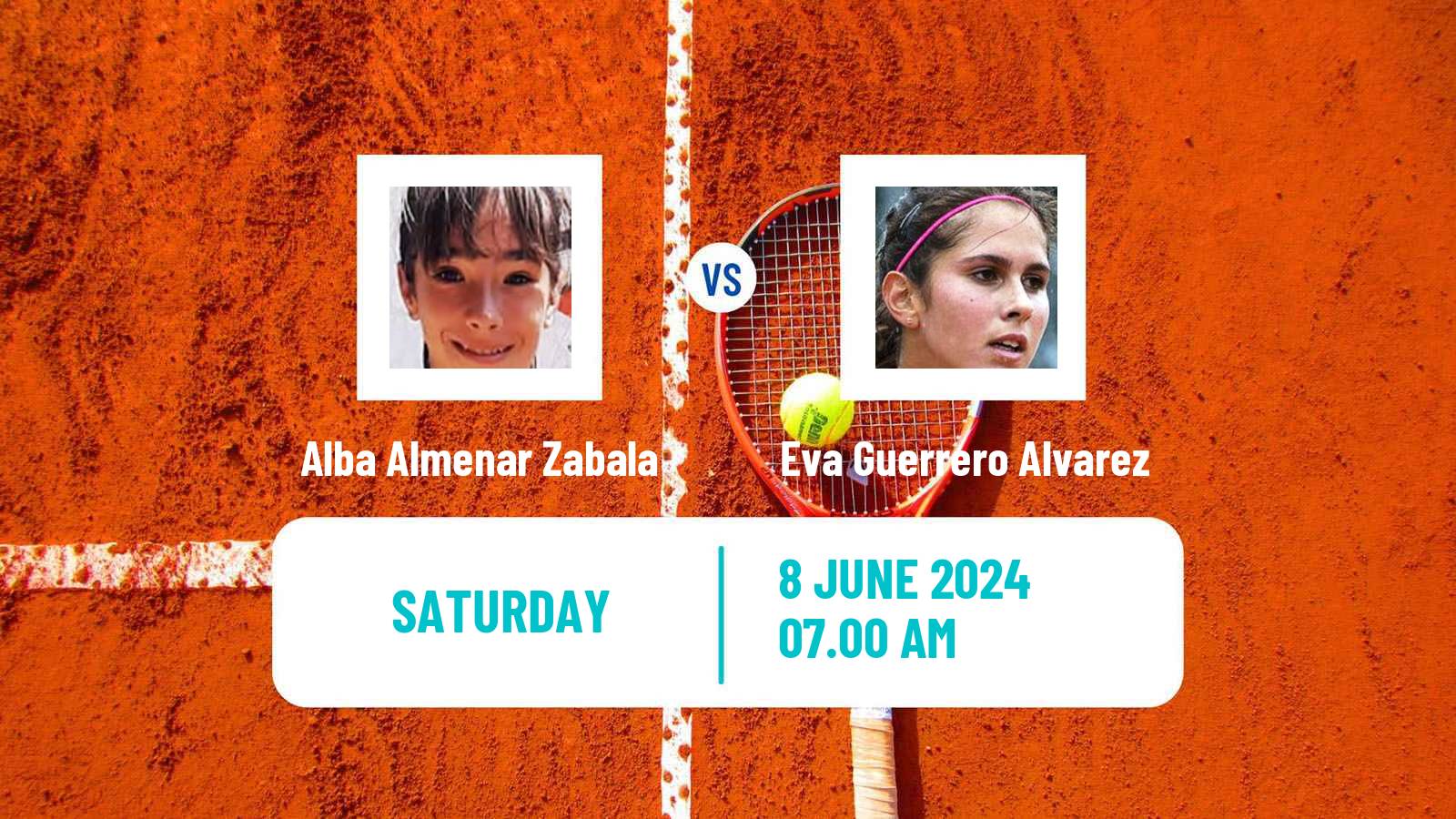 Tennis Valencia Challenger Women Alba Almenar Zabala - Eva Guerrero Alvarez