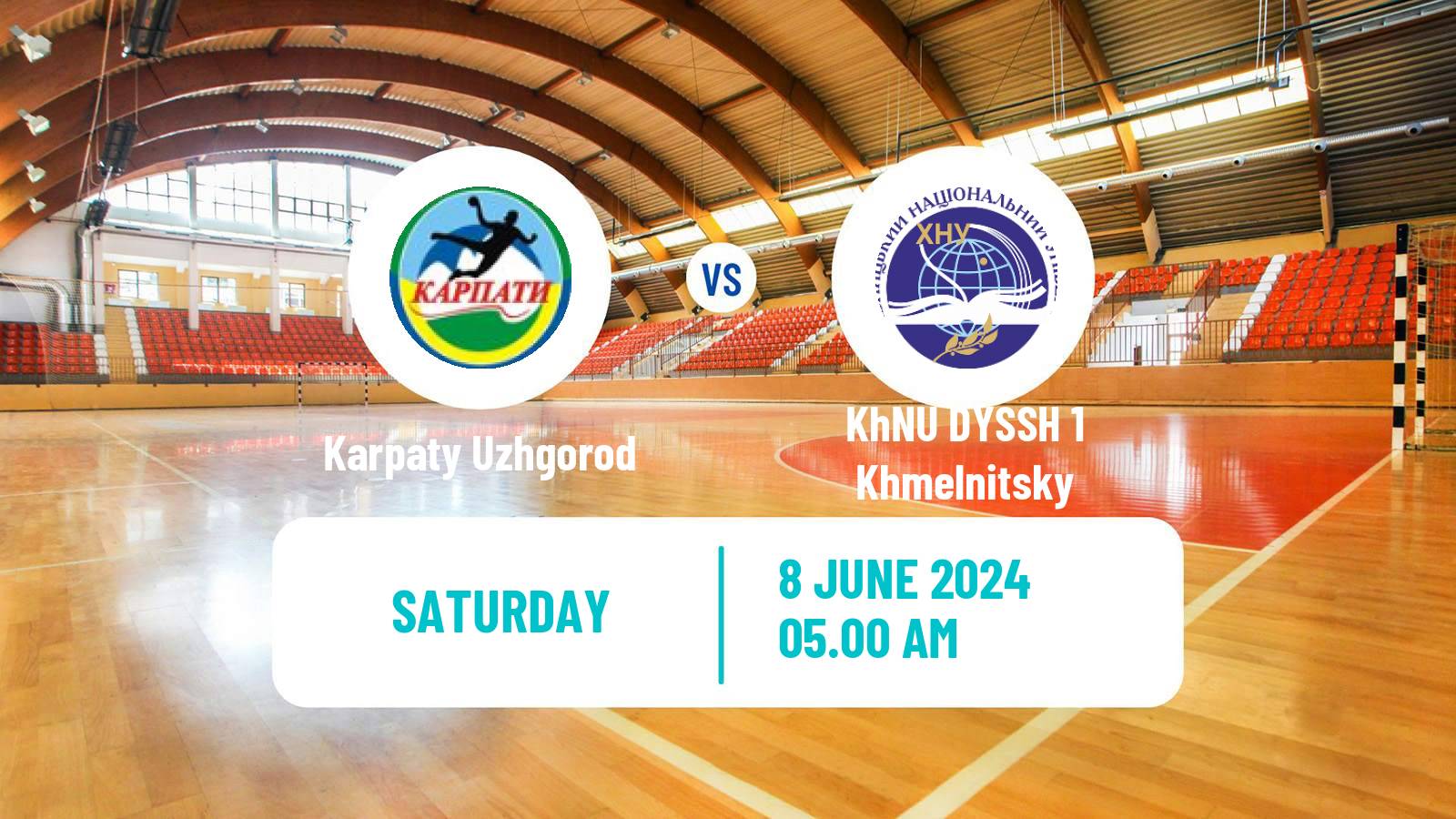 Handball Ukrainian Superleague Handball Karpaty Uzhgorod - KhNU DYSSH 1 Khmelnitsky