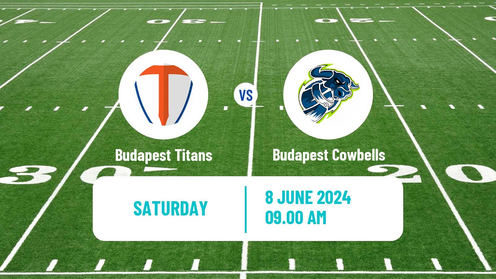 American football Hungarian HFL  American Football Budapest Titans - Budapest Cowbells