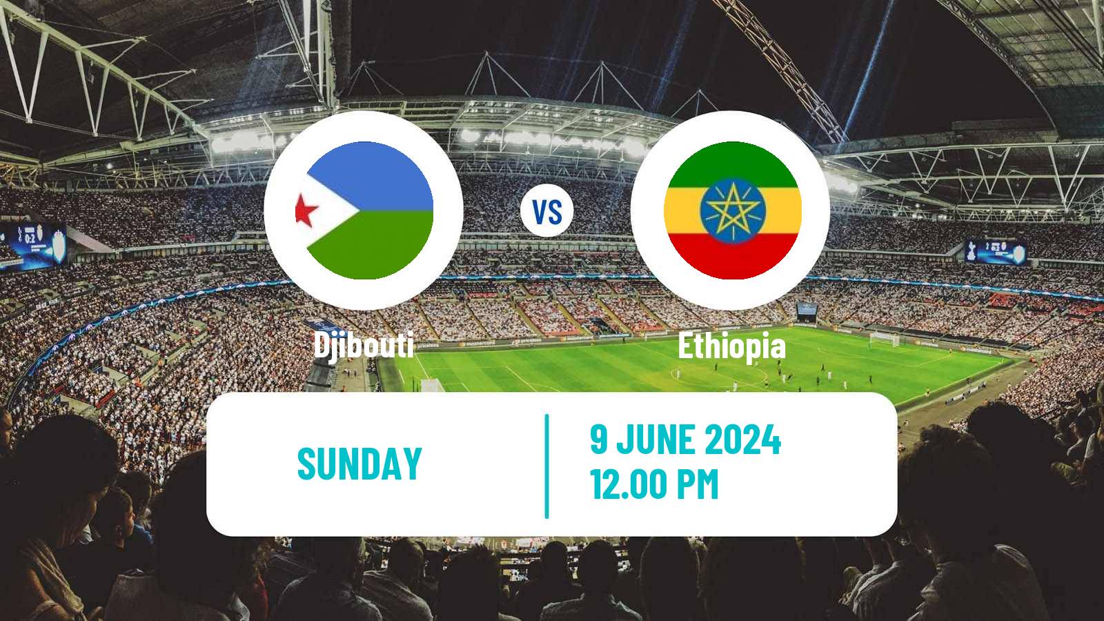 Soccer FIFA World Cup Djibouti - Ethiopia