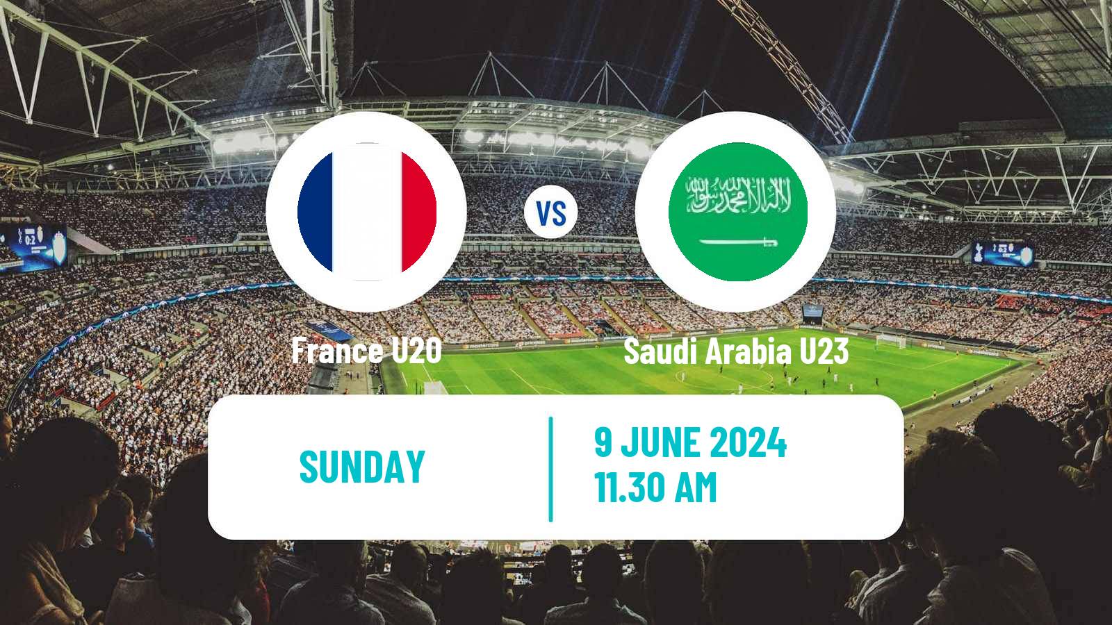 Soccer Maurice Revello Tournament France U20 - Saudi Arabia U23