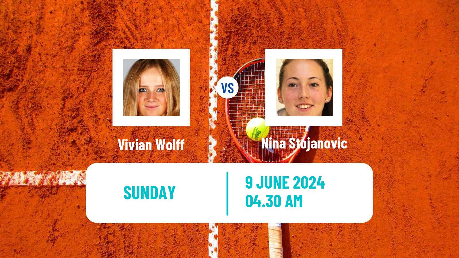 Tennis ITF W35 Kursumlijska Banja 2 Women Vivian Wolff - Nina Stojanovic