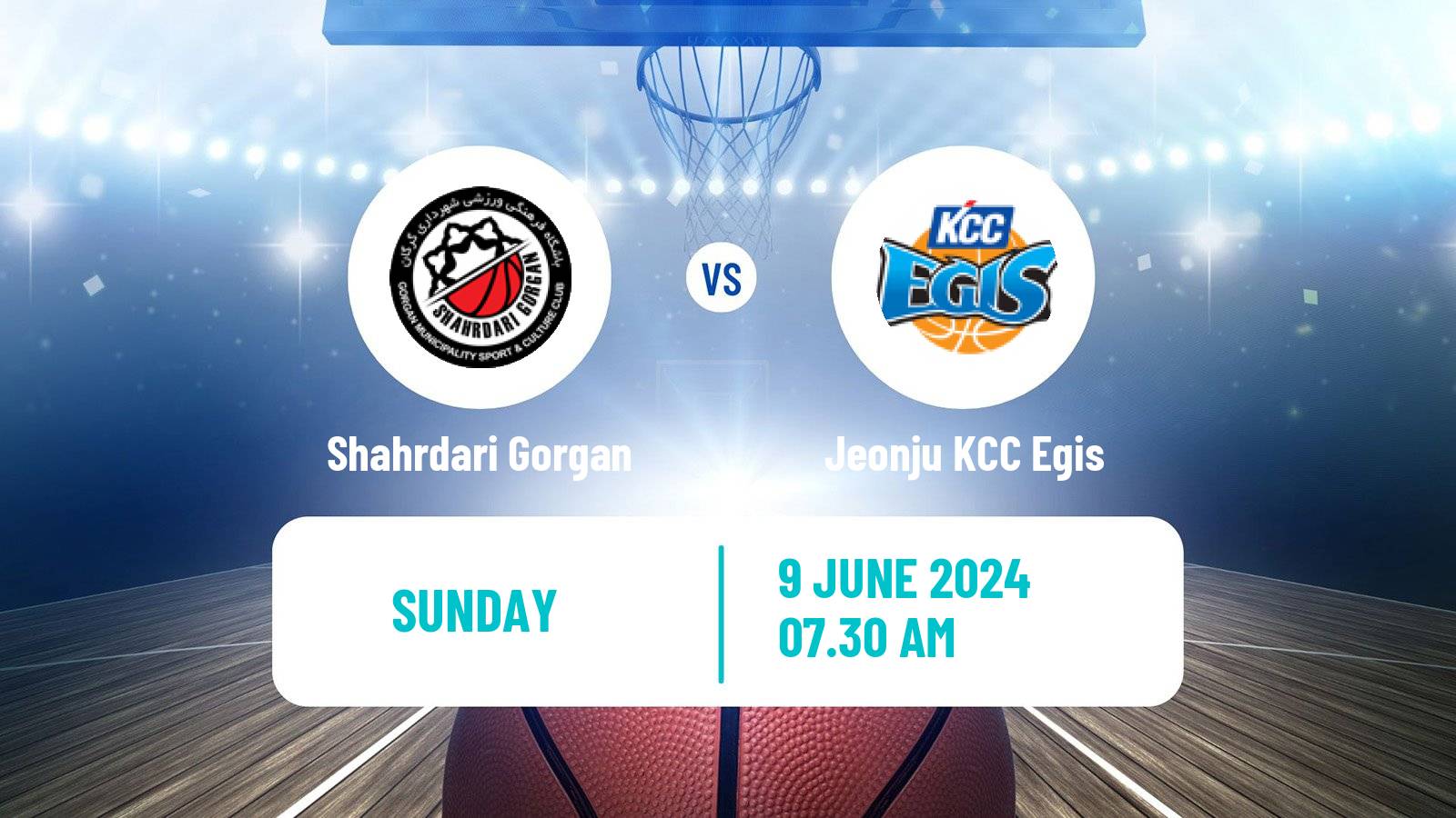 Basketball Asia Champions League Basketball Shahrdari Gorgan - Jeonju KCC Egis