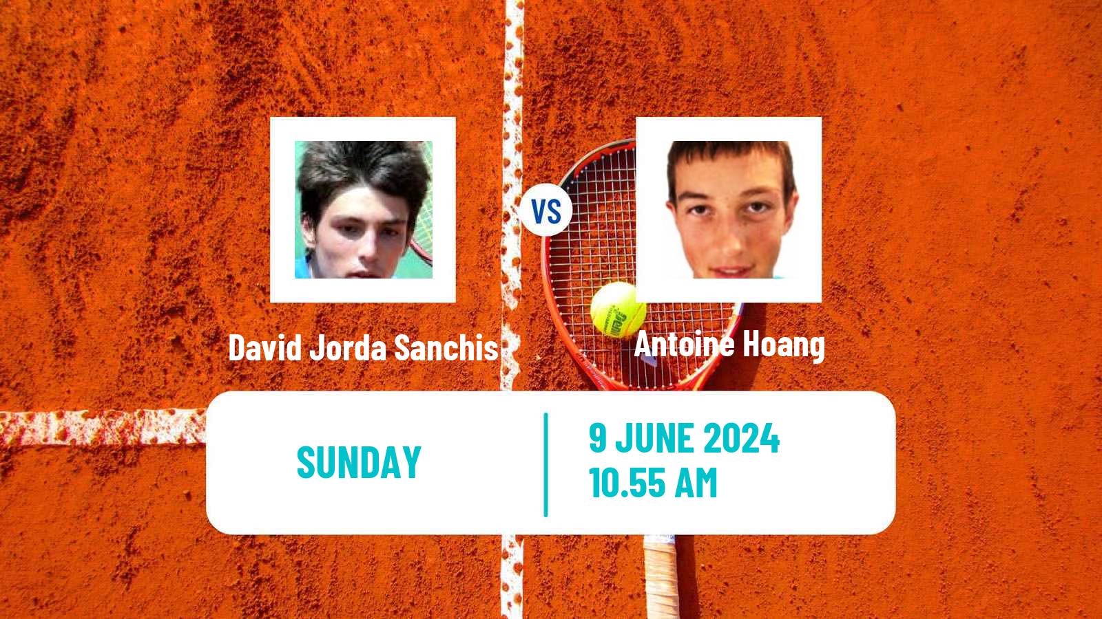Tennis Lyon Challenger Men David Jorda Sanchis - Antoine Hoang
