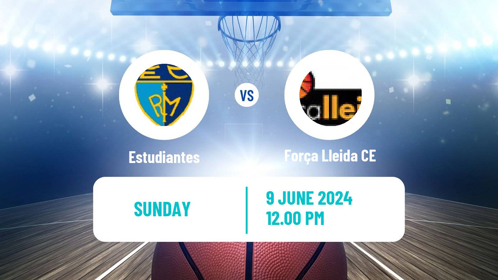 Basketball Spanish LEB Oro Estudiantes - Força Lleida CE