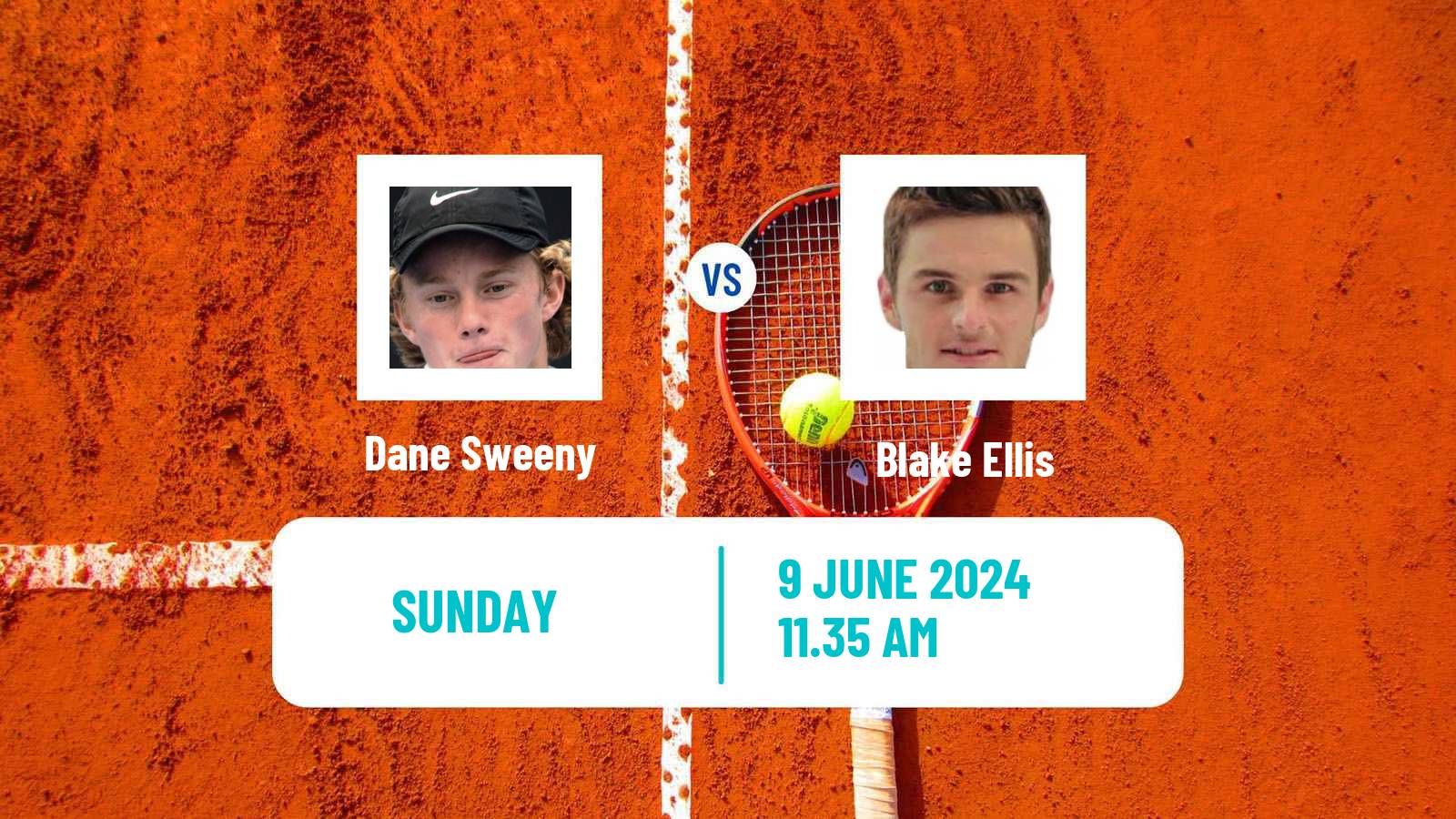 Tennis Nottingham Challenger Men Dane Sweeny - Blake Ellis