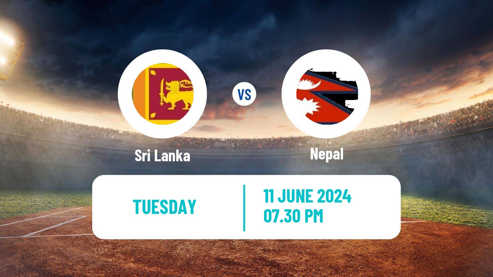 Cricket ICC World Twenty20 Nepal - Sri Lanka