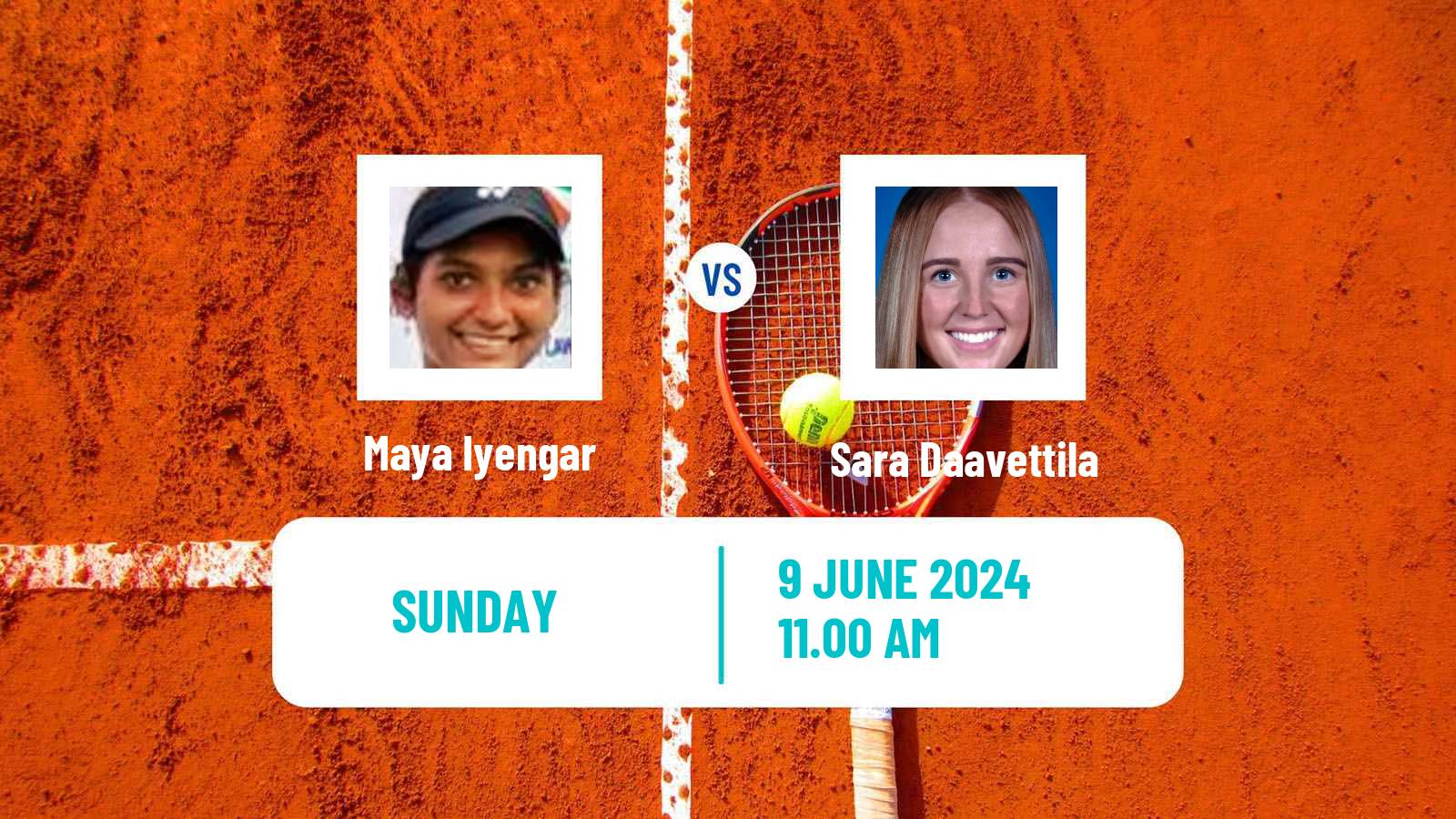 Tennis ITF W15 San Diego Ca 2 Women Maya Iyengar - Sara Daavettila