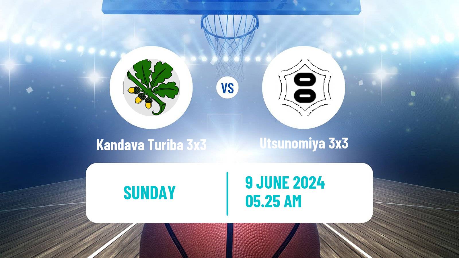 Basketball World Tour Ulaanbaatar 3x3 Kandava Turiba 3x3 - Utsunomiya 3x3