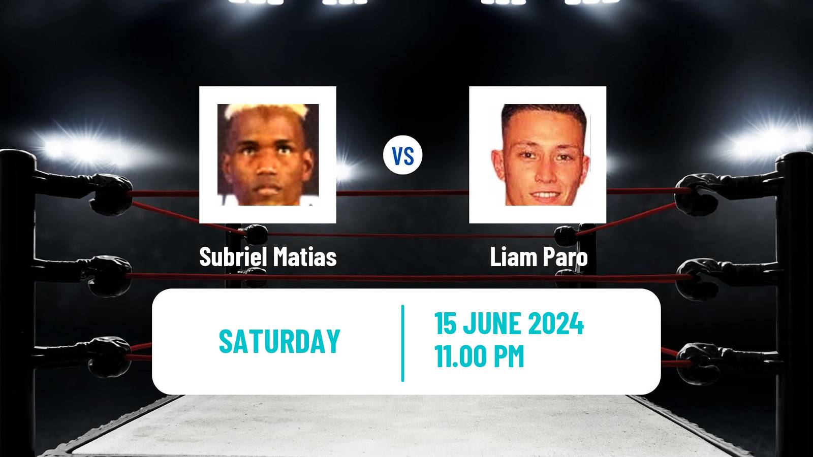 Boxing Super Lightweight IBF Title Men Subriel Matias - Liam Paro