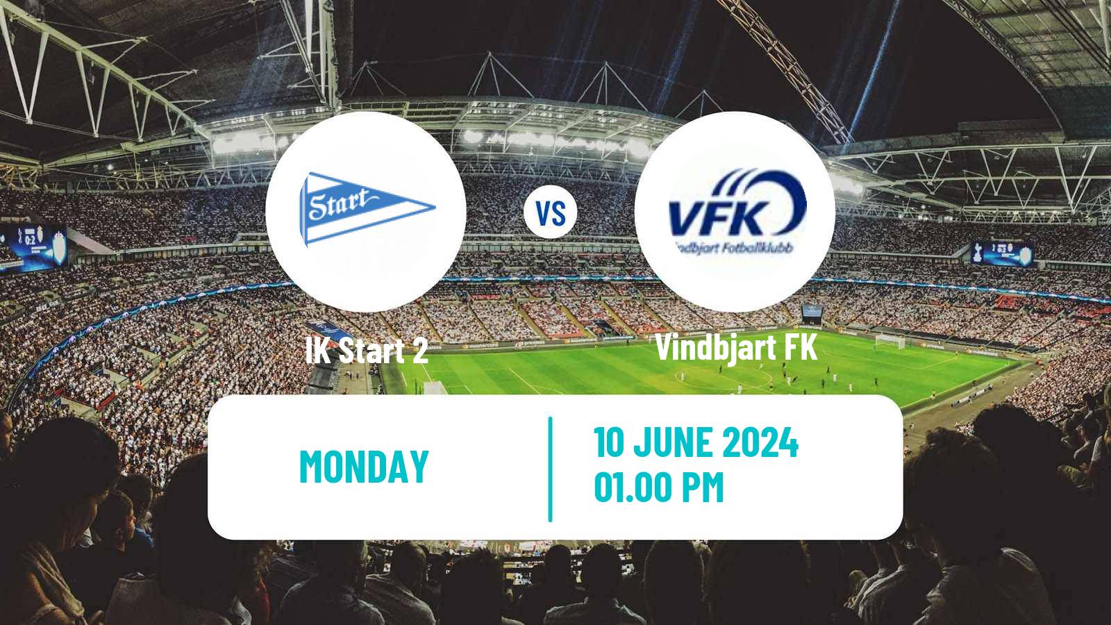 Soccer Norwegian Division 3 - Group 2 Start 2 - Vindbjart