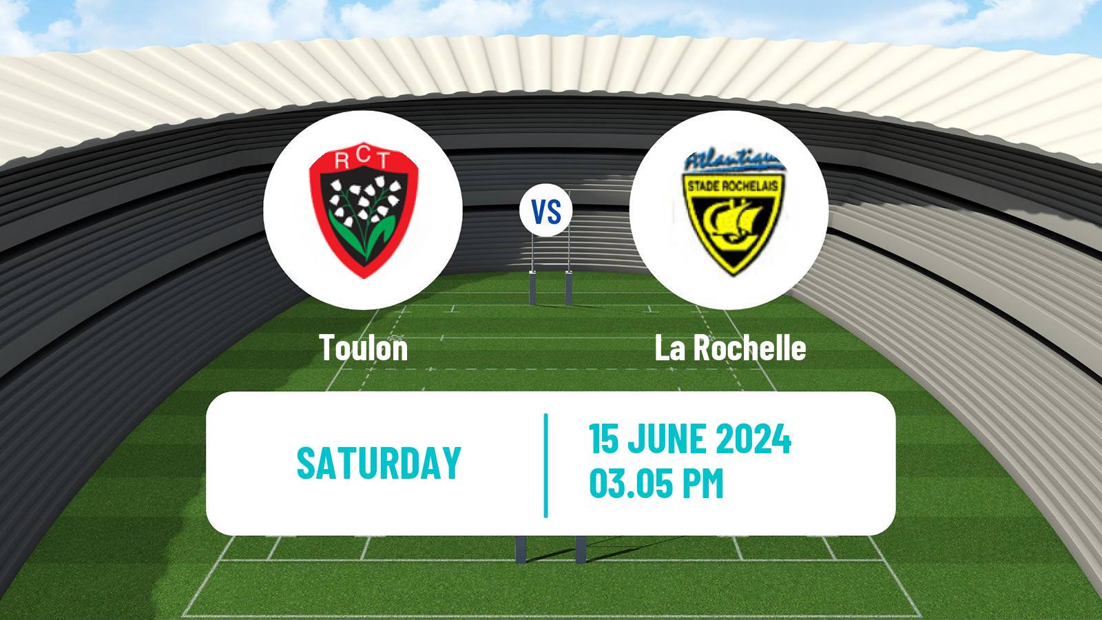 Rugby union French Top 14 Toulon - La Rochelle