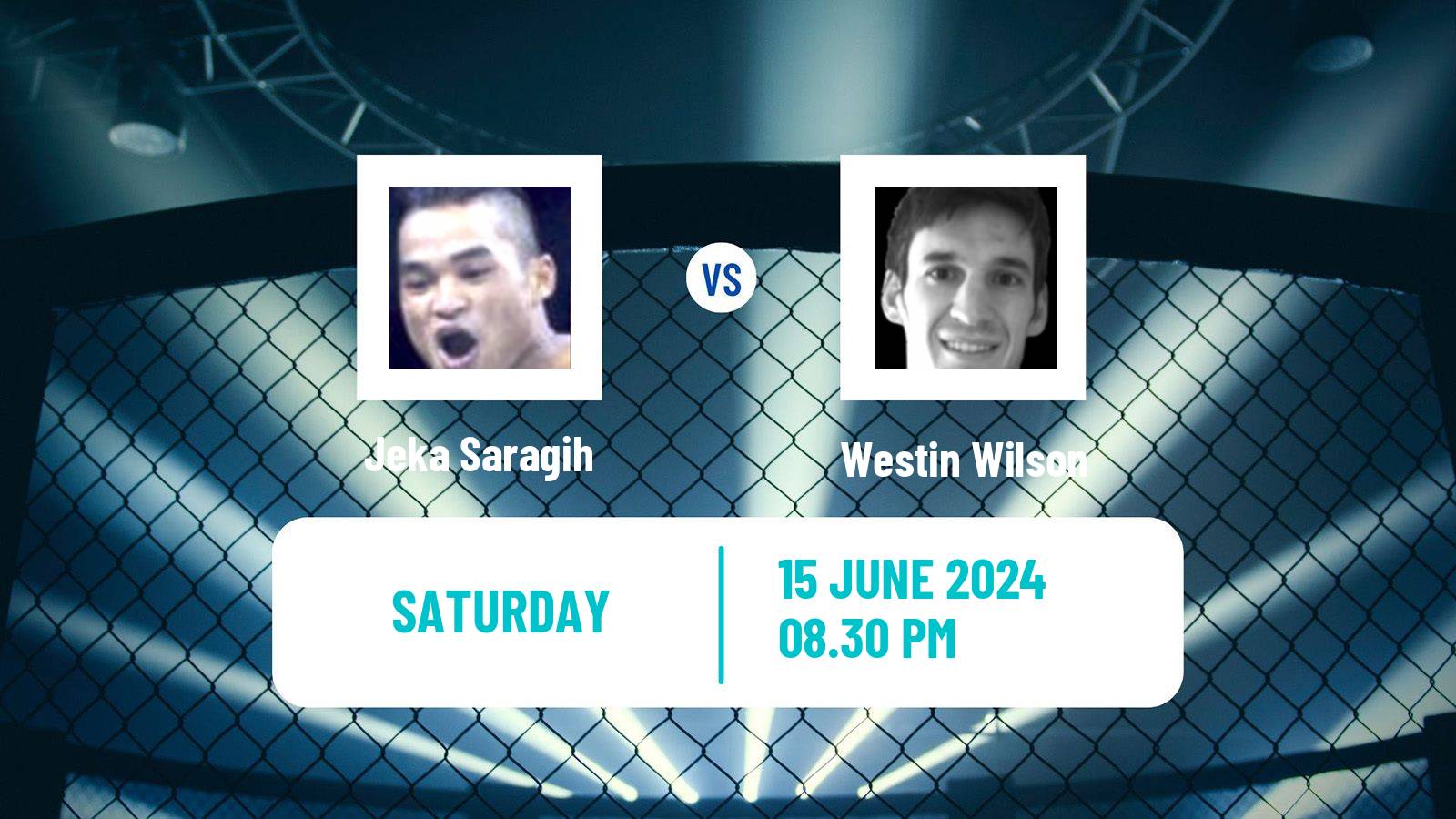 MMA Featherweight UFC Men Jeka Saragih - Westin Wilson