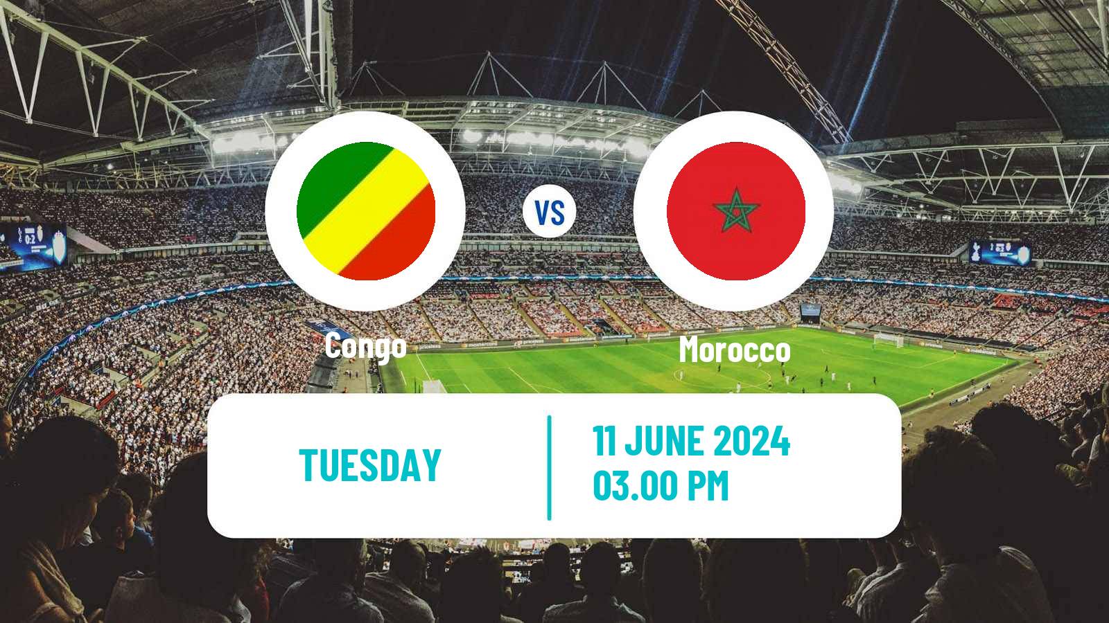 Soccer FIFA World Cup Congo - Morocco