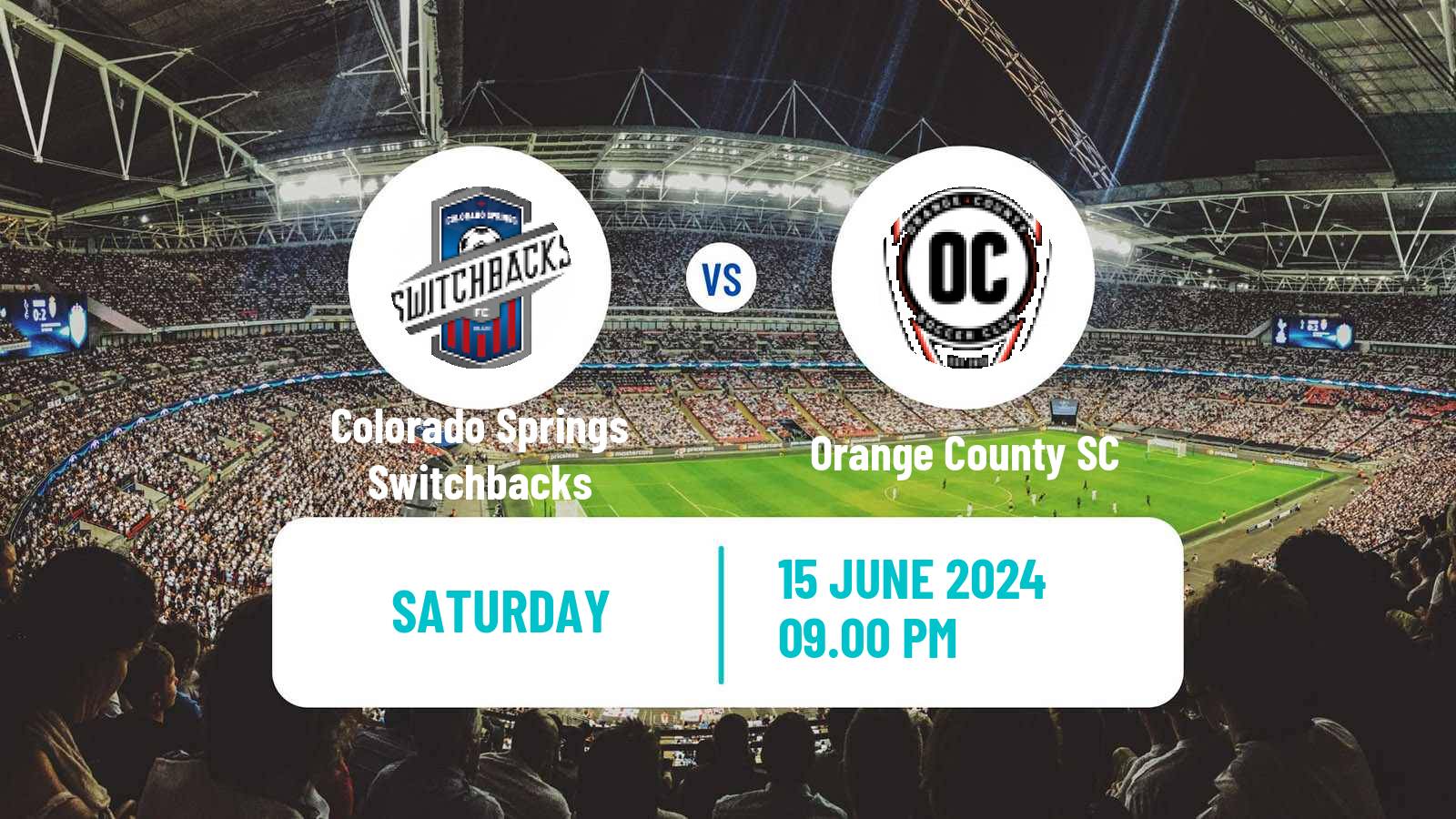 Soccer USL Championship Colorado Springs Switchbacks - Orange County SC