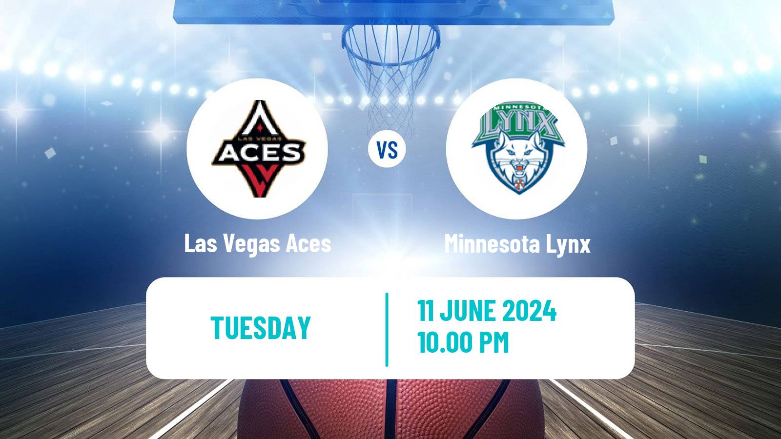 Basketball WNBA Las Vegas Aces - Minnesota Lynx