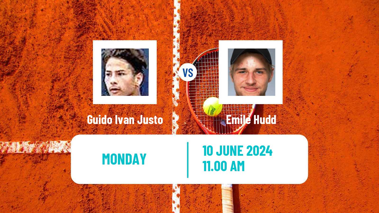 Tennis Lima Challenger Men Guido Ivan Justo - Emile Hudd