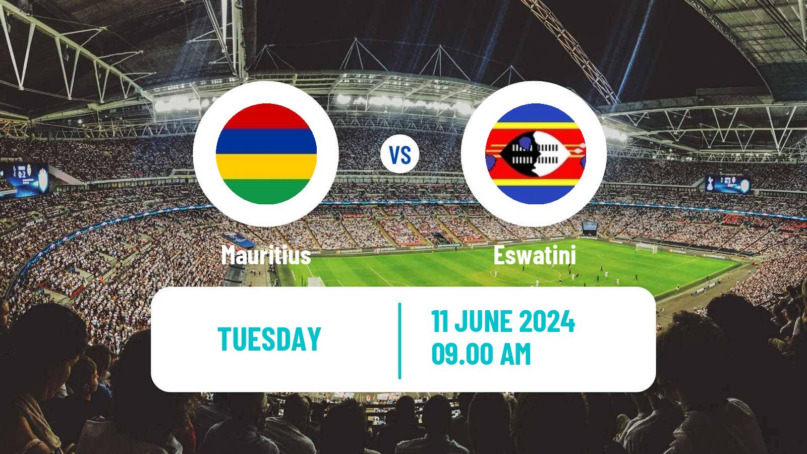 Soccer FIFA World Cup Mauritius - Eswatini