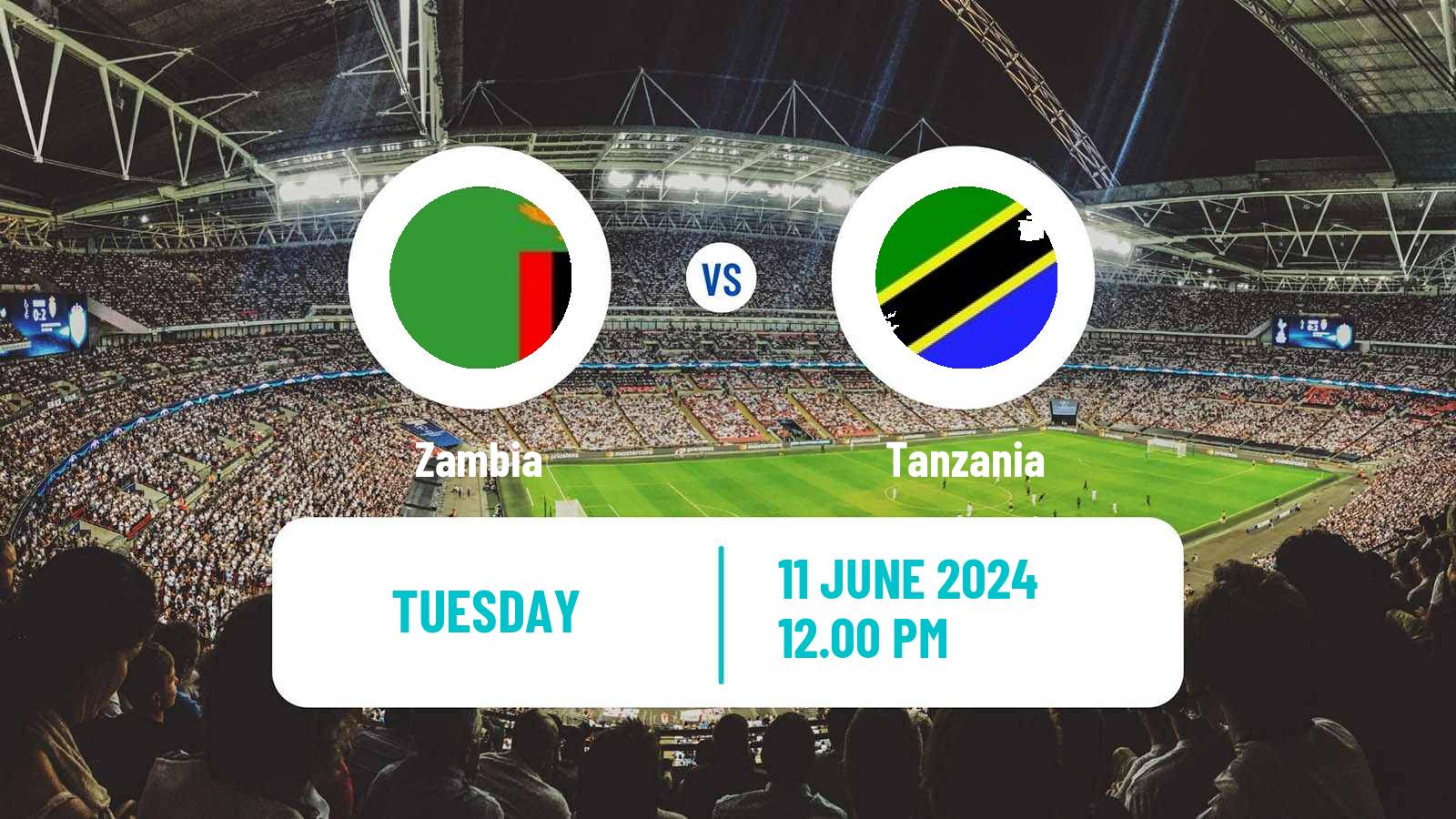 Soccer FIFA World Cup Zambia - Tanzania