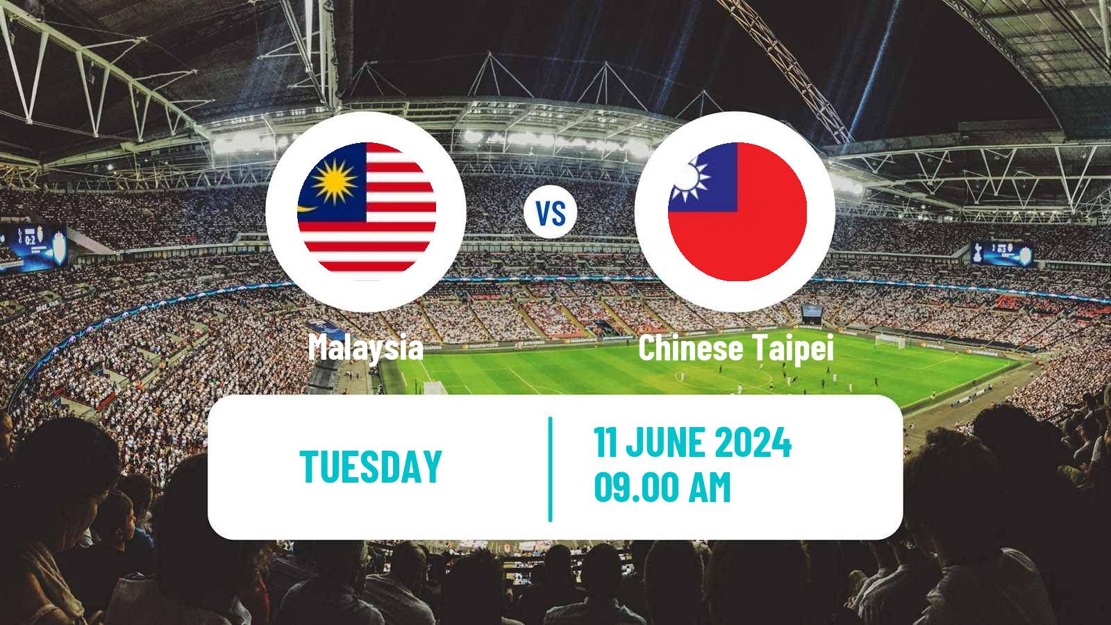 Soccer FIFA World Cup Malaysia - Chinese Taipei