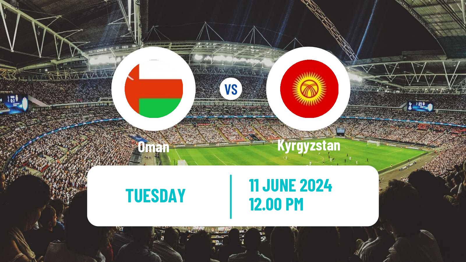 Soccer FIFA World Cup Oman - Kyrgyzstan