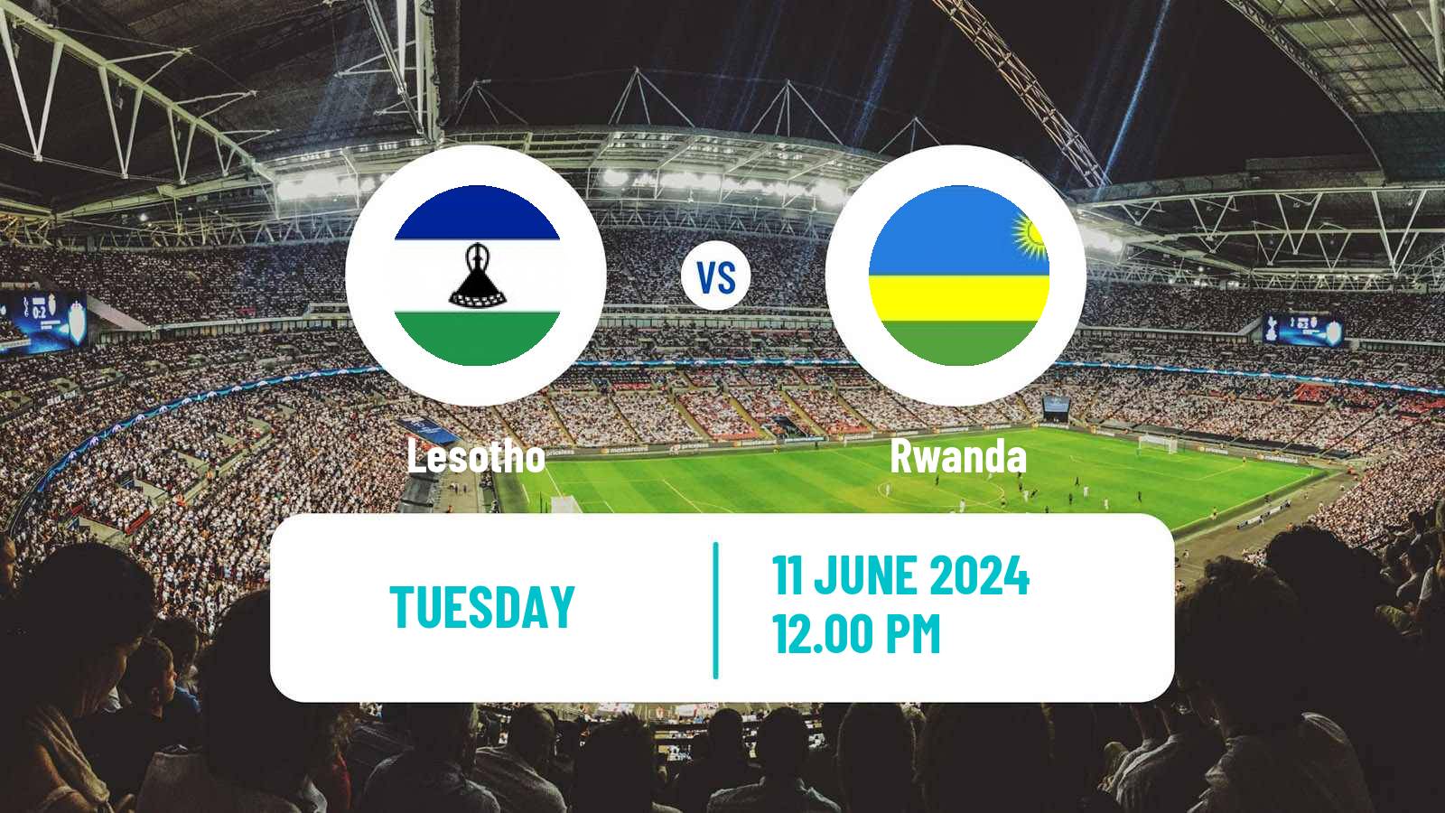 Soccer FIFA World Cup Lesotho - Rwanda