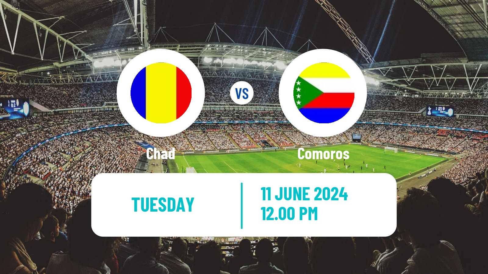 Soccer FIFA World Cup Chad - Comoros