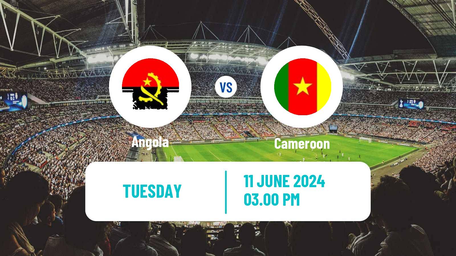 Soccer FIFA World Cup Angola - Cameroon