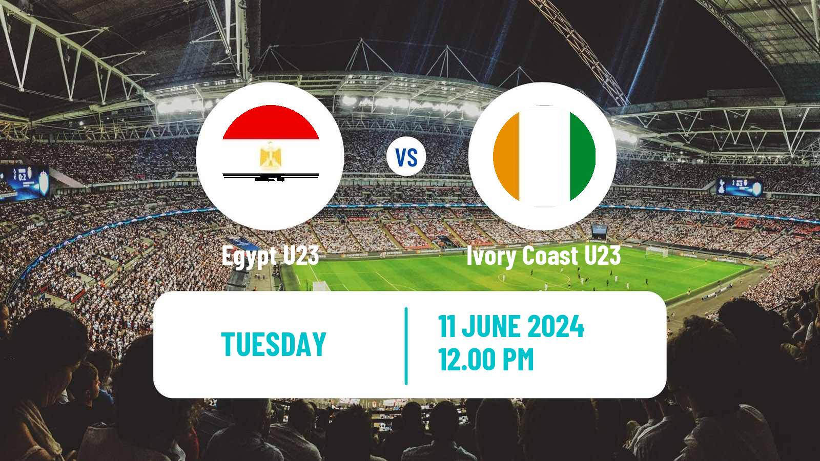 Soccer Friendly Egypt U23 - Ivory Coast U23