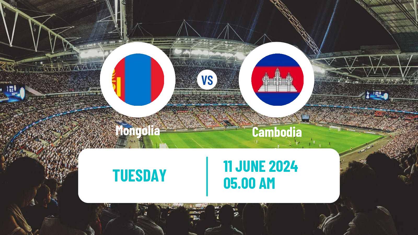 Soccer Friendly Mongolia - Cambodia